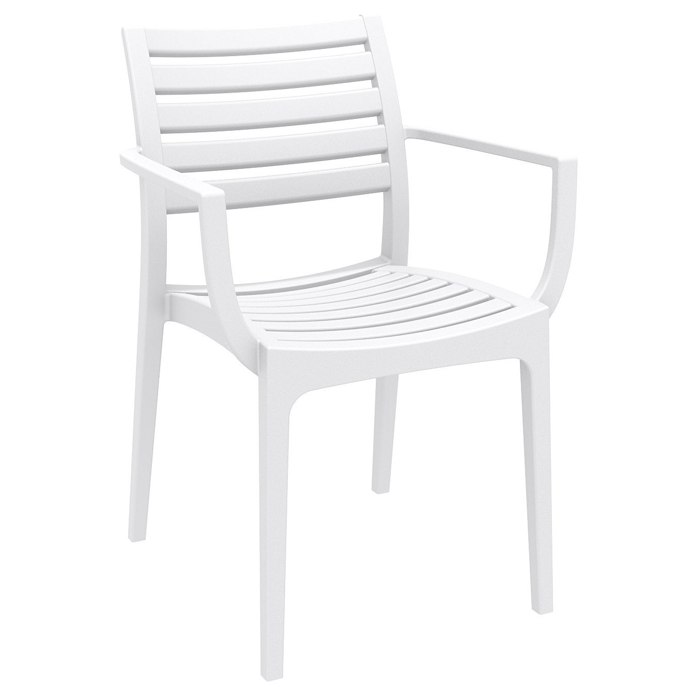 Seneca 24" Patio Bistro Set, White