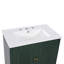 Ensemble de meuble-lavabo avec lavabo double, 2 armoires avec organisateurs de porte-662611499