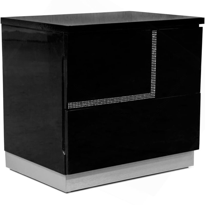 Table de chevet 2 tiroirs Modern