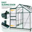 Serre de loisir en polycarbonate à structure en aluminium 6,2 pi x 6,2 pi-92441692-114500707