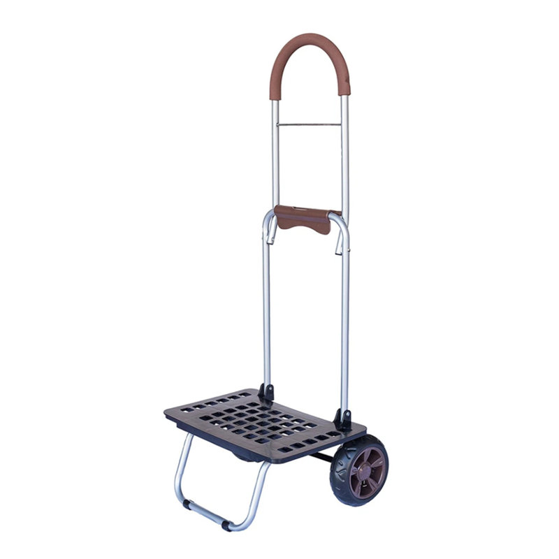 Capacity Foldable Hand Truck Dolly, Brown