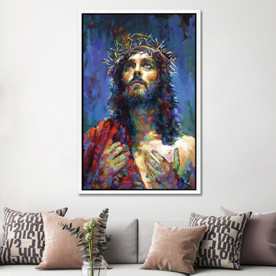 Jesus Christ by Leon Devenice - Painting on Canvas