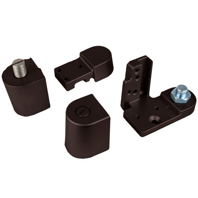 Kawneer Style Duronodic Left Hand Offset Door Pivot Hinge Set for Adams Rite Type Storefront Door