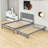 Karidee Full Size Wooden Platform Bed with Adjustable Trundle-2114069532
