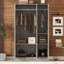 Armoire à 3 portes avec tablettes