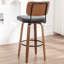 Swivel Upholstered Counter Stool-581156152-581156153