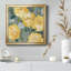 Yellow Mums - Peinture sur toile encadrée-1132009947-1132009941