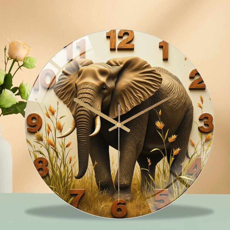 Horloge murale Elephant