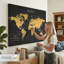 My Travels Push Pin World Milstead-107844252