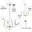 Kaymarie 8 - Light Dining Room Candle Style Modern Farmhouse Chandelier UL Certified-51154442-112964899