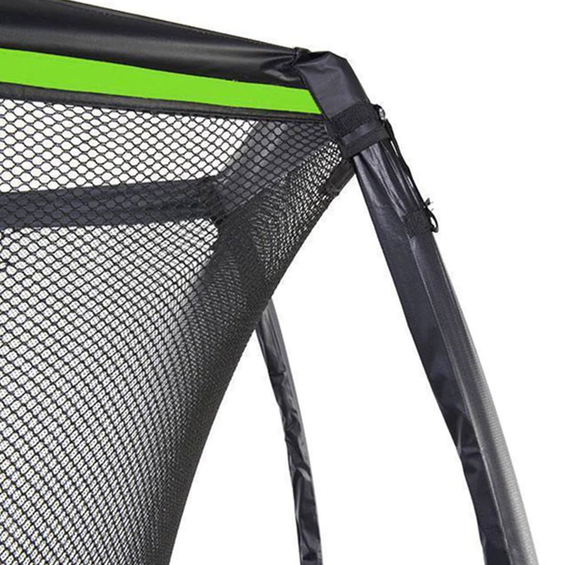 JumpFlex Round Backyard Trampoline with Safety Enclosure