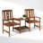 Ludly Teak 2 - Person Patio Conversation Set