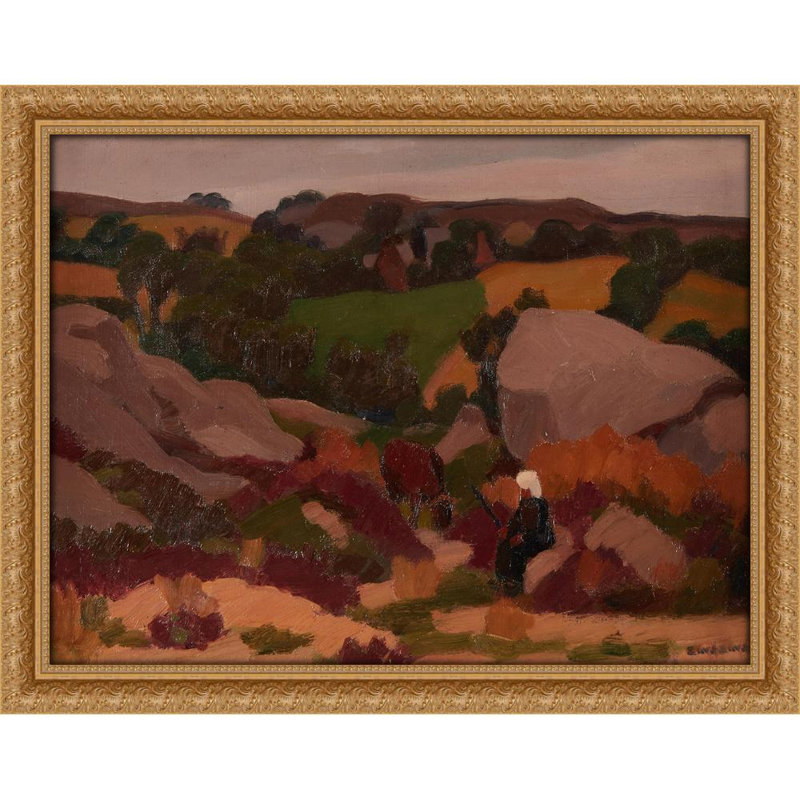 La Bergère en Bretagne, H 26 po x l 31 po