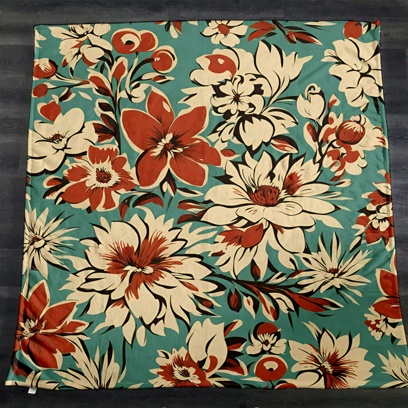 Throw Blanket, 51" W x 60" L