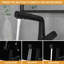 Robinet de salle de bain monocorps en acier inoxydable avec douchette extractible Mocoloo-110507709