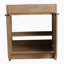 Armoire de salle de bain autoportante de 30 po sans lavabo et 2 portes d'armoire à fermeture en douceur ((KD-PACKING), meuble-lavabo seulement sans comptoir) -BVB02430IMO