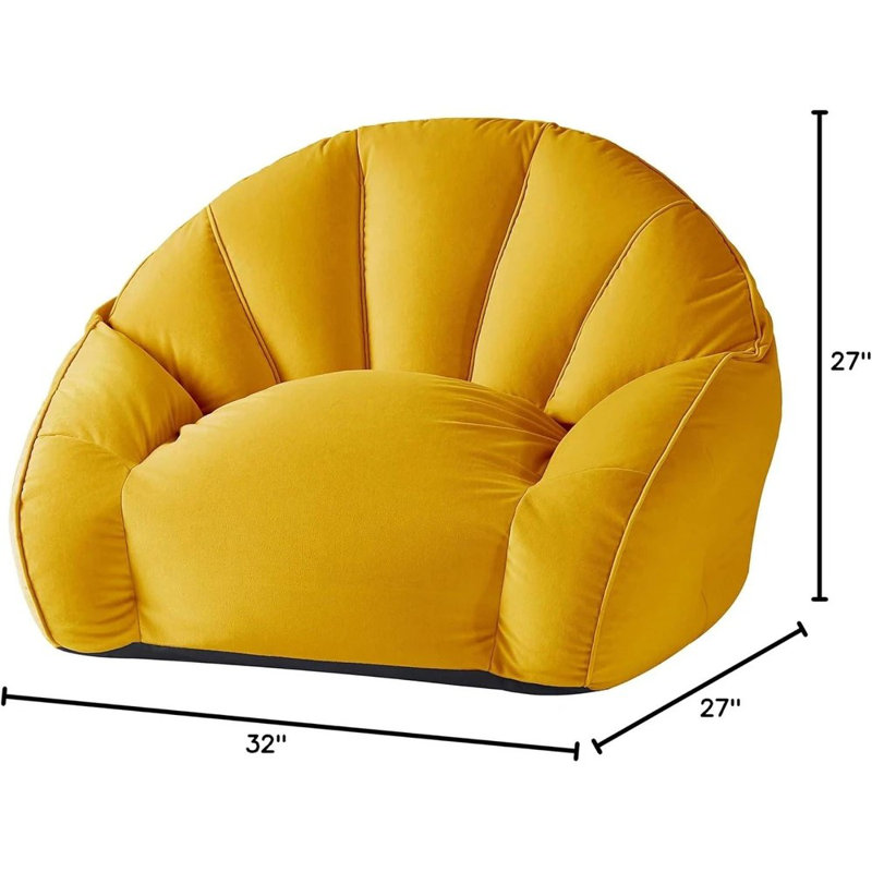 Fauteuil à billes rembourré