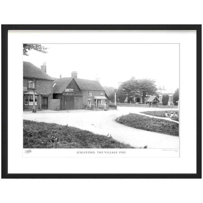 Ickleford, The Village 1903 by Francis Frith - Single Picture Frame Print, 60cm H x 80cm W x 2.3cm D