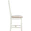 Windsor 50.5cm H Fabric Upholstered Cross Back Side Chair-114208412