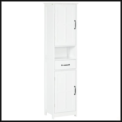 Kleankin Slim Bathroom Storage Cabinet