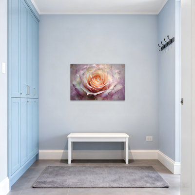Plantes et fleurs rose pastel