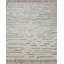 Carmel Hand Tufted Geometric Area Rug in Ivory/Gray-1056096561