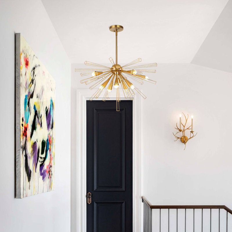Lustre sphérique Spoutnik à 9 lumières Erbes