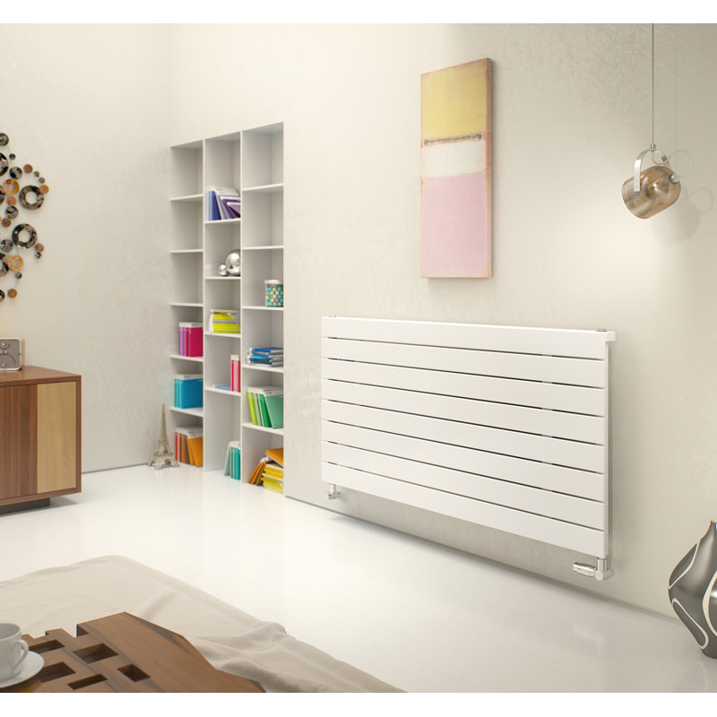 Andrew Horizontal Designer Radiator, 59.5cm H x 90cm W x 7.1cm D