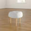 Solid + Manufactured Wood Accent Stool-16869915