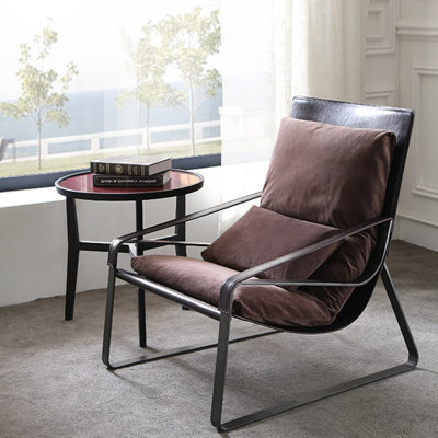 Chaise longue à coussin bas de 28,3 po Kopec