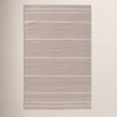 Flatweave Striped Outdoor Rug