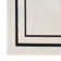 Tapis intérieur / extérieur noir Nourison Essentials Ivory