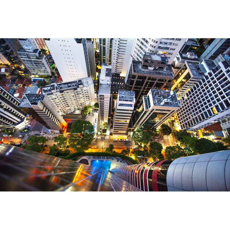 Sao Paulo by Marcio Dantas - Wrapped Canvas Print, 81cm H x 122cm W x 3.8cm D