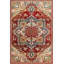 Tapis tissé à motif floral lavable-493053236
