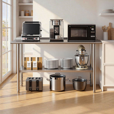 Stainless Steel Shelving Unit