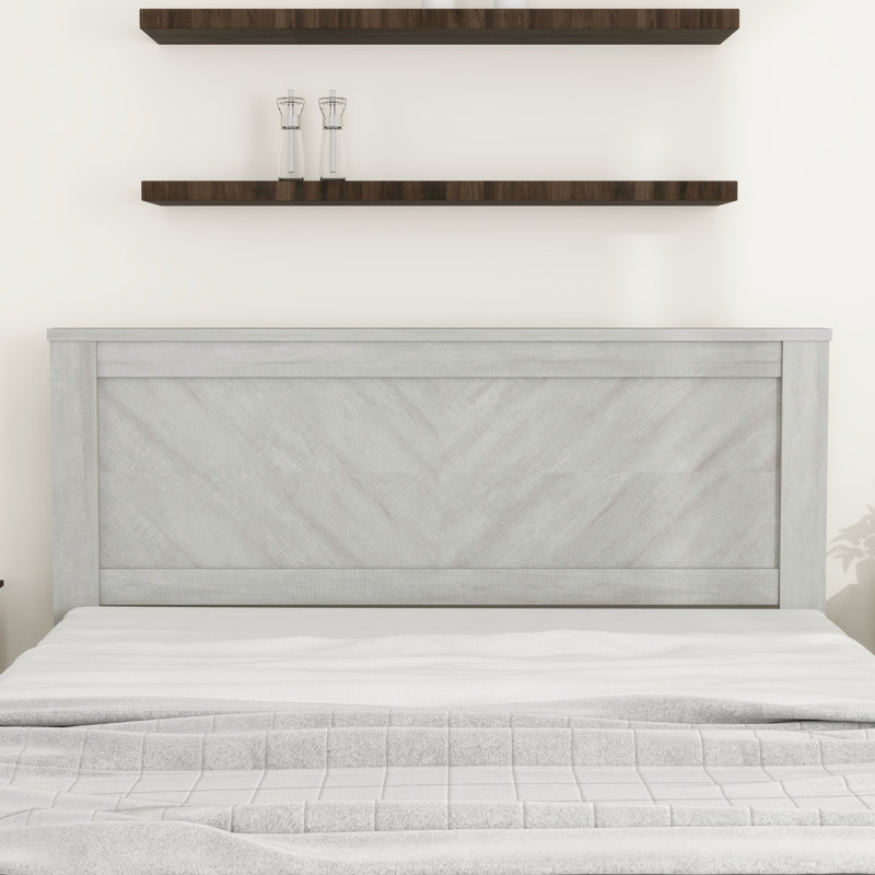 Aleshire Full Queen Headboard, Dusty Gray Oak