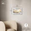 Décoration murale bohème Soft Shimmer III par Art Remedy, cadre blanc, 15 x 10-201012144-201012159