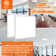 2 ft x 2 ft 80-Watt Equivalent Integrated LED Ceiling Panel Light,4800 Lumens, 5000K,16 Pack