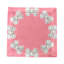 Serviettes de cocktail en satin de coton Pearl Bow-122609951