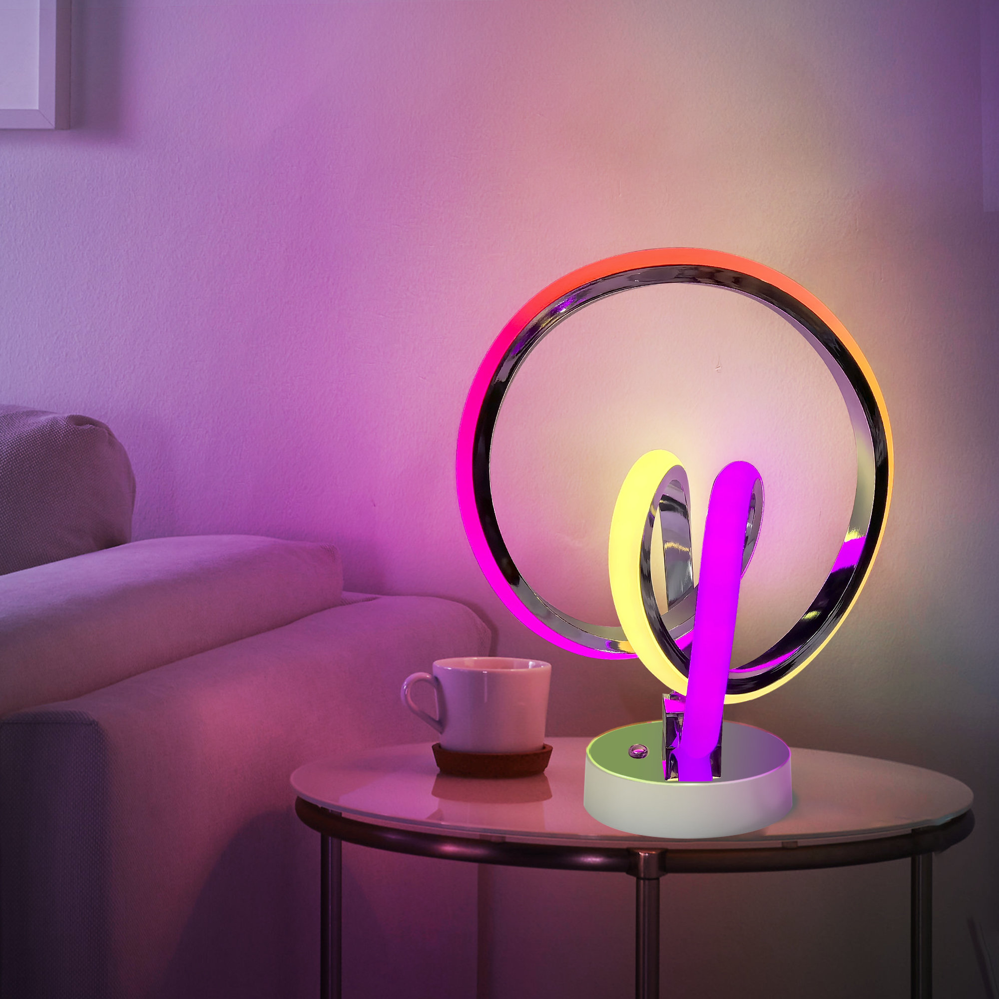 Wrought Studio Irbin RGB LED Novelty Table Lamp & Reviews | Wayfair