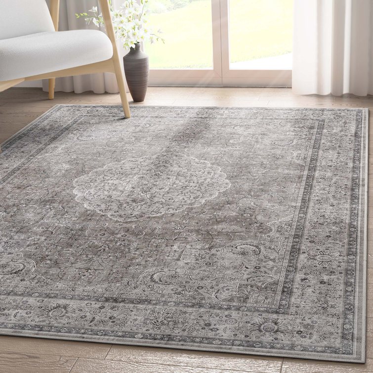  Tapis gris Asim Lilith