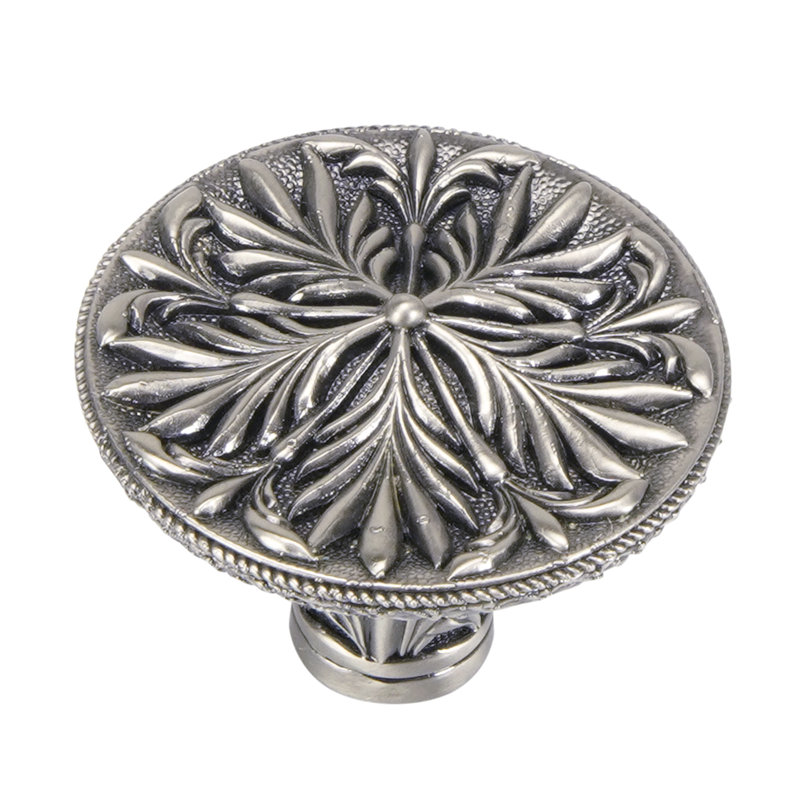 TREMONT KNOB; ANTIQUE NICKEL, Silver