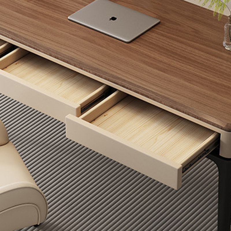 Bureau en bois massif Creative Designer, H 29,52 po x l 55,11 po x P 27,55 po
