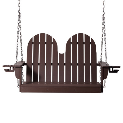 Poly Adirondack 50" Porch Swing