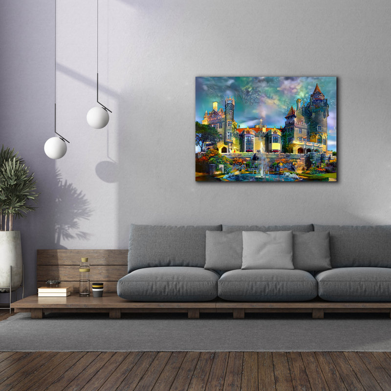  «Canada Ontario Toronto Casa Loma» par Pedro Gavidia, art mural sur toile, 54 po x 40 po