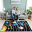 Système solaire Furnish my Place pour salle de jeux, chambre à coucher et salle de classe | Nylon | Tapis de sol lavable avec envers en caoutchouc antidérapant | Rectangle multicolore 3 pi 3 po x 5 pi, multicolore-1954396135