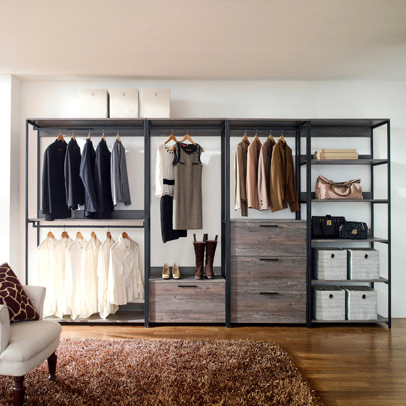 Système de rangement avancé pour une organisation efficace des vêtements