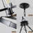 Retro style Large 2-Tier circular ceiling Ironwork chandelier