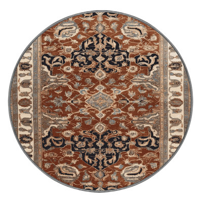 Machine Washable Persian Gray Area Rug