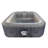 6-Seat Inflatable Pool Spa with Light - Portable Hot Tub Spa with Remote Control